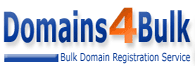 Register Domain here Domains4Bulk